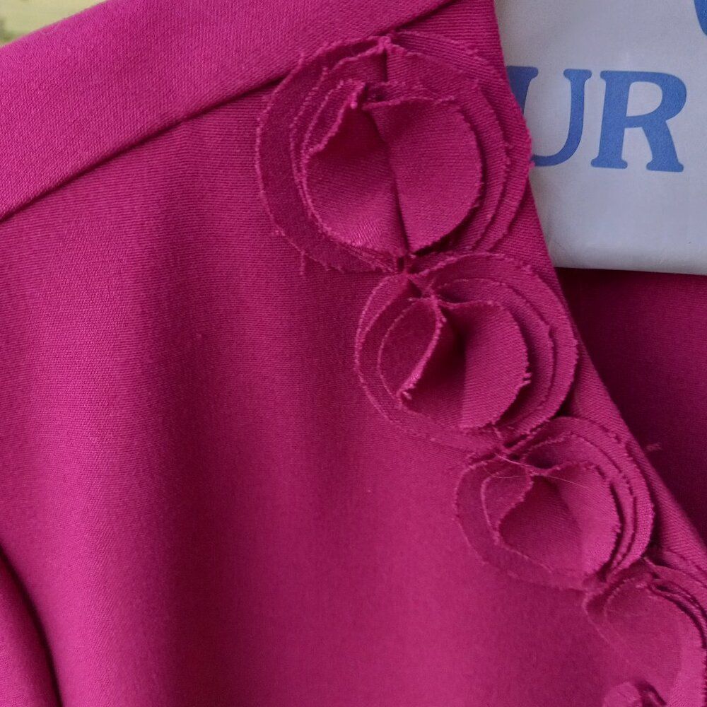 Danny & Nicole Lightweight Blazer/Jacket Fabric flowers Cottagecore Granny Chic - Picture 3 of 7